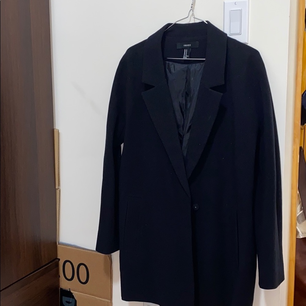Forever21 medium black blazer women